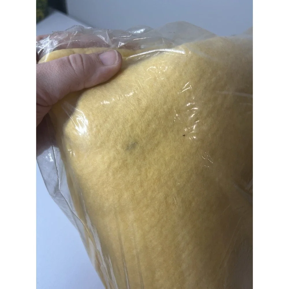 Vintage Cupid Yellow Blanket 72